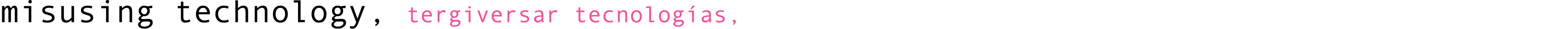 misusing technology, tergiversar tecnolog as, 